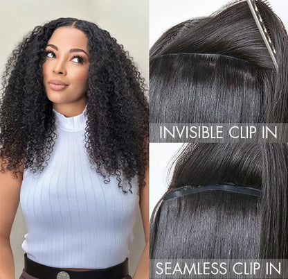 Seamless Virgin Human Hair Extensions - Various Textures