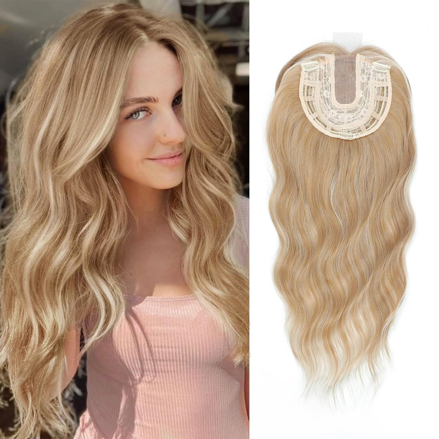 💖Último día: 60% de descuento🌷Nueva peluca de cabello ondulado, ligera y transpirable 2026