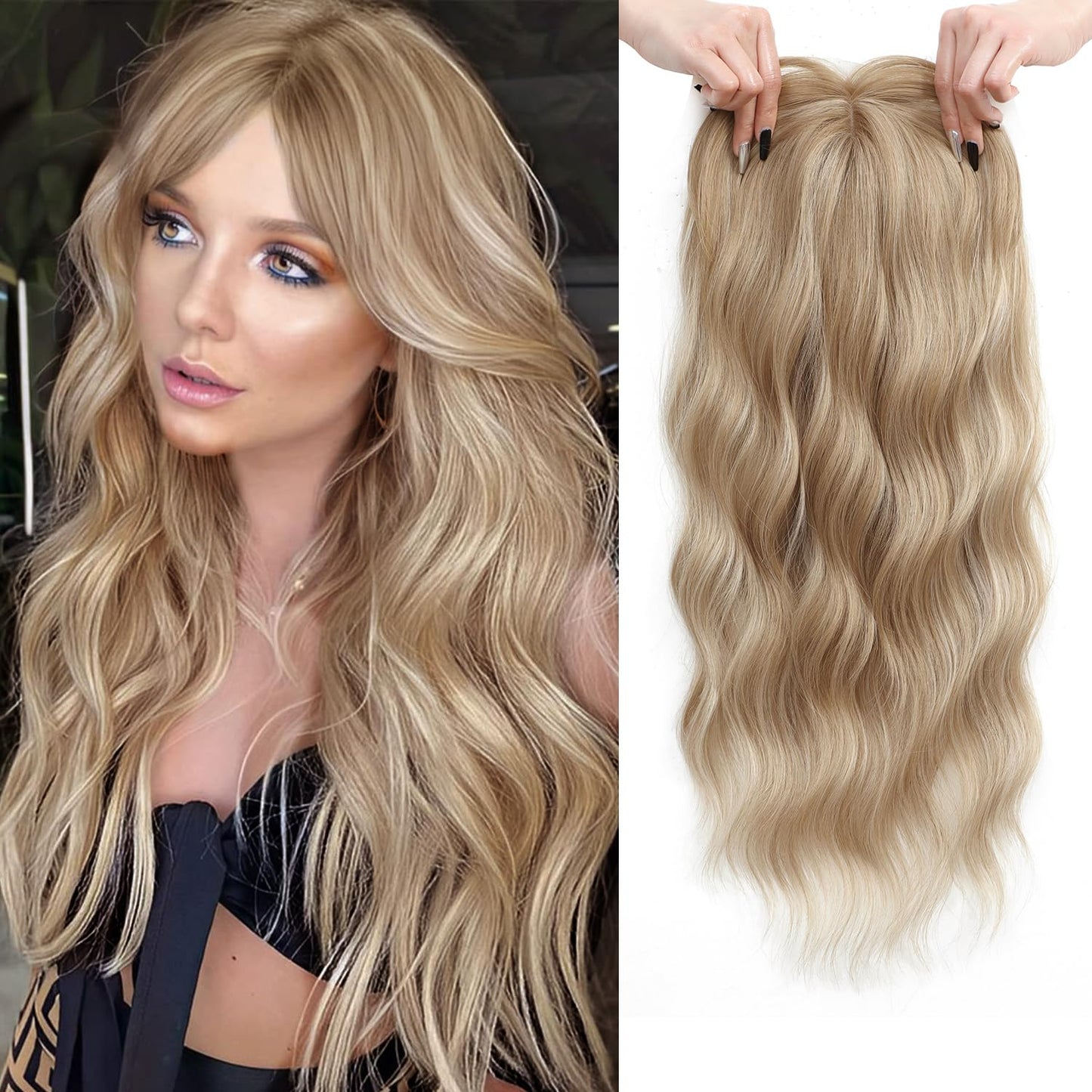 💖Último día: 60% de descuento🌷Nueva peluca de cabello ondulado, ligera y transpirable 2026