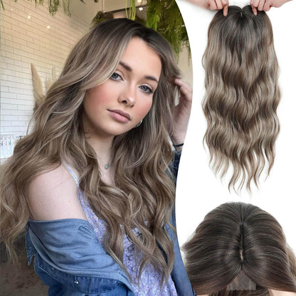 💖Último día: 60% de descuento🌷Nueva peluca de cabello ondulado, ligera y transpirable 2026