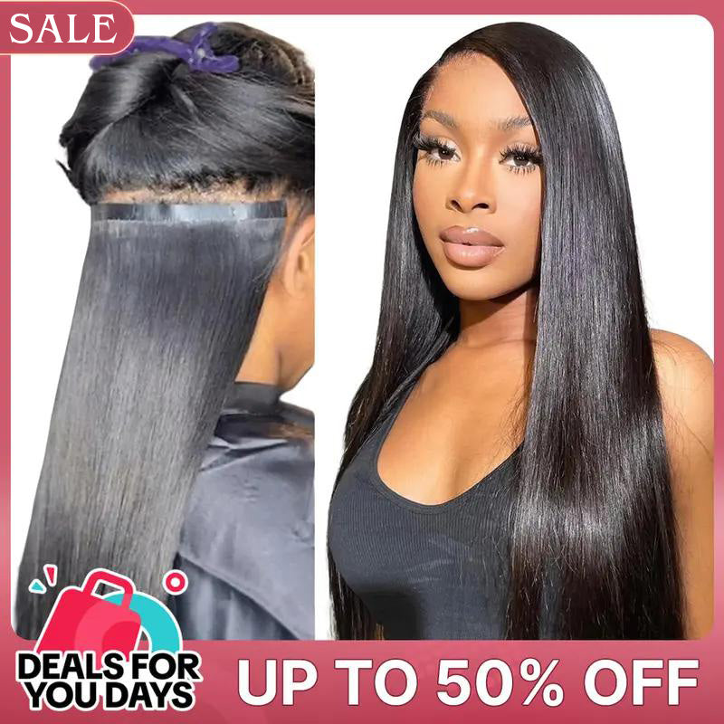 Seamless Virgin Human Hair Extensions - Various Textures