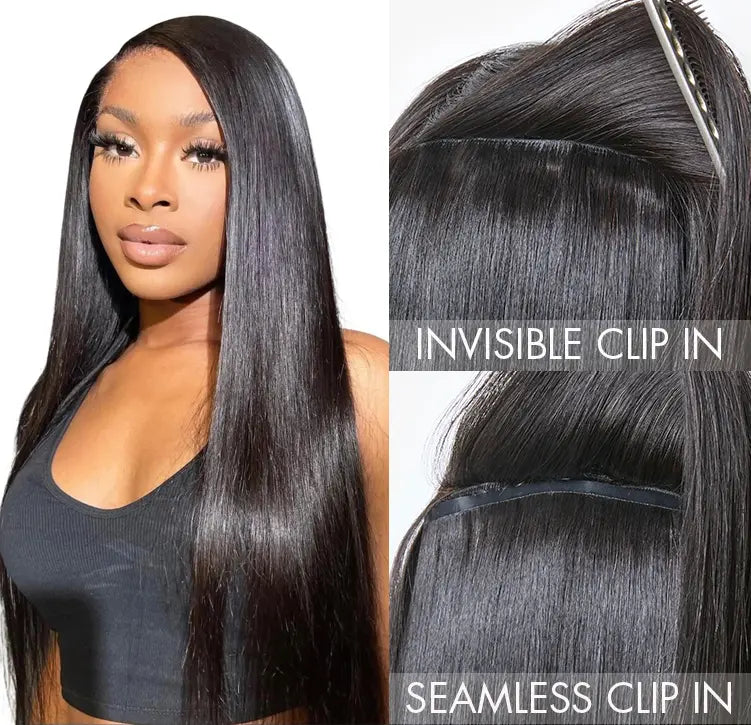Seamless Virgin Human Hair Extensions - Various Textures